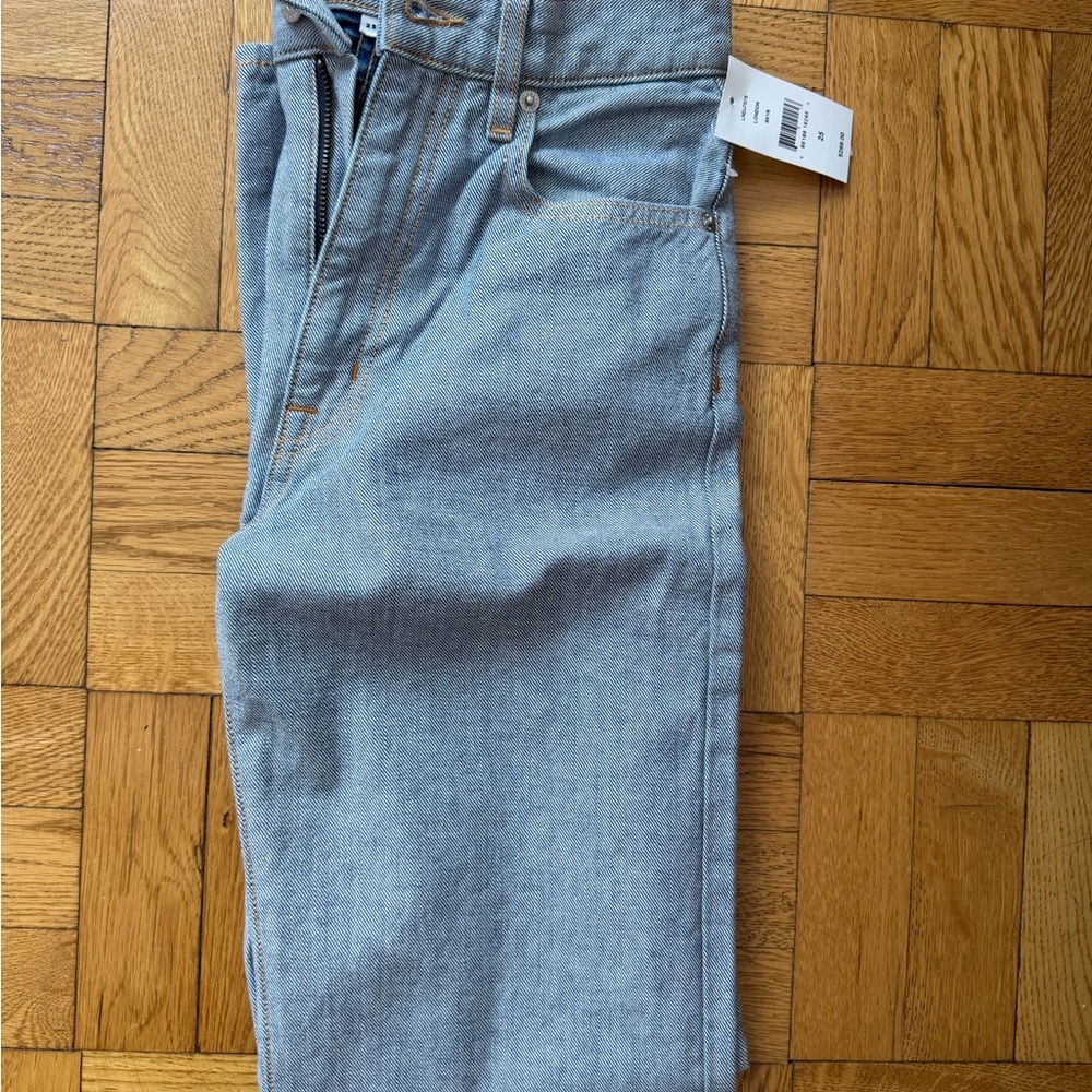 SLVRLAKE Straight Leg Jeans in Light Blue